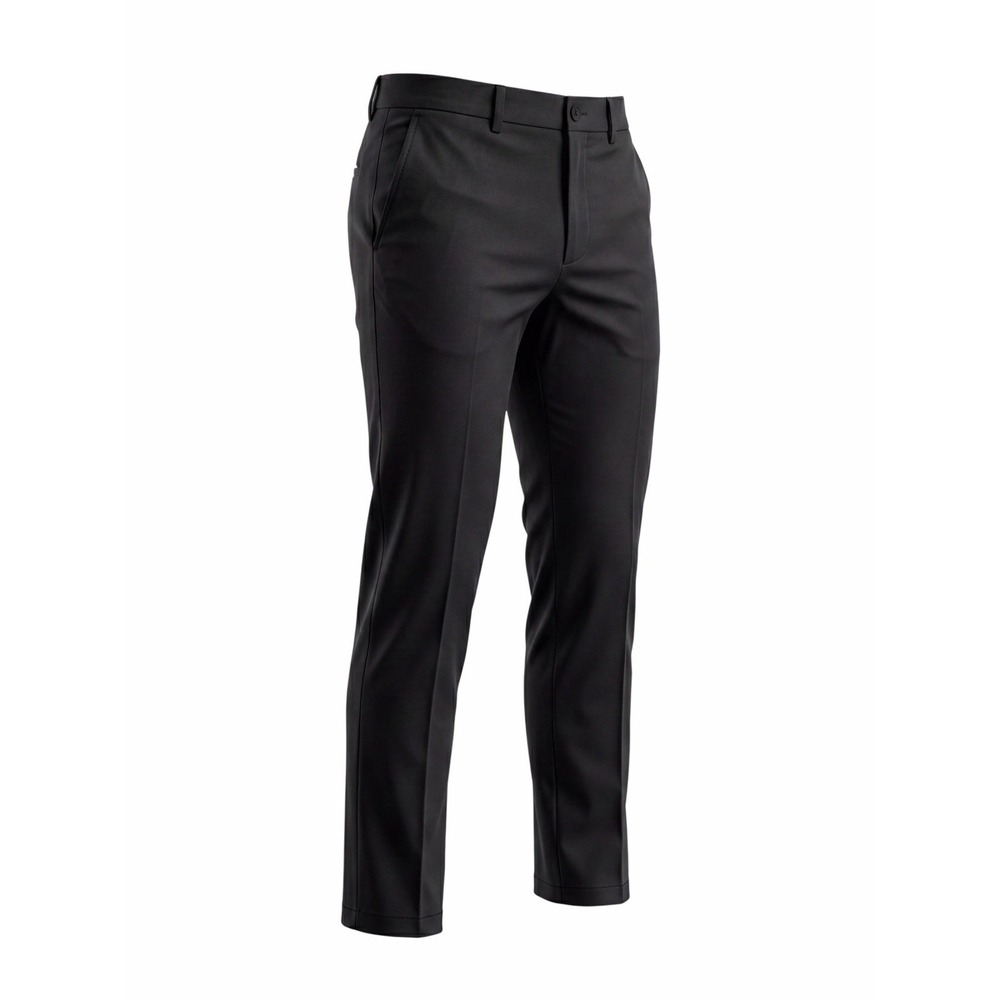 H&M Men's Dress Pants Size US 34R Regular Fit Black